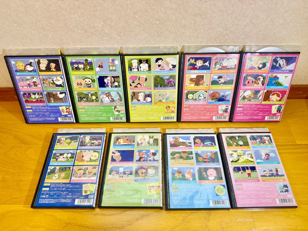 【レンタル落ち DVD】 アンパンマン 2019年 9巻セット