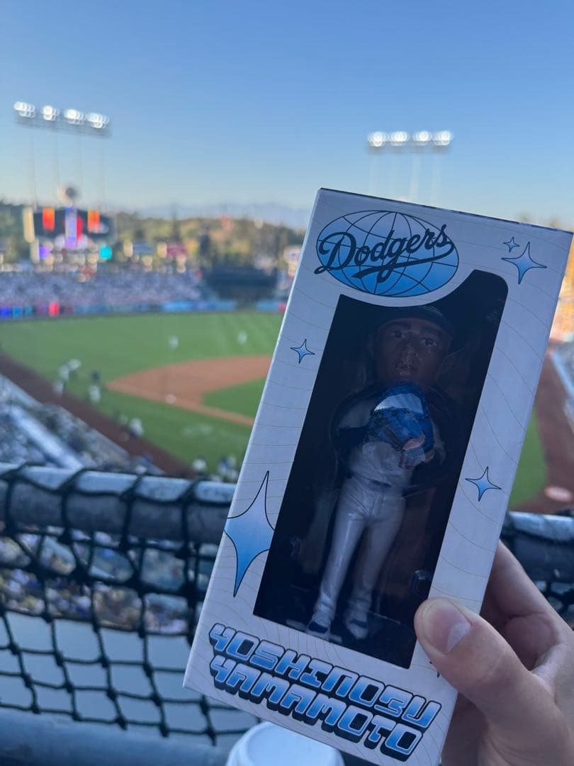 山本由伸 フィギュア 2025年ボブルヘッド　ドジャース