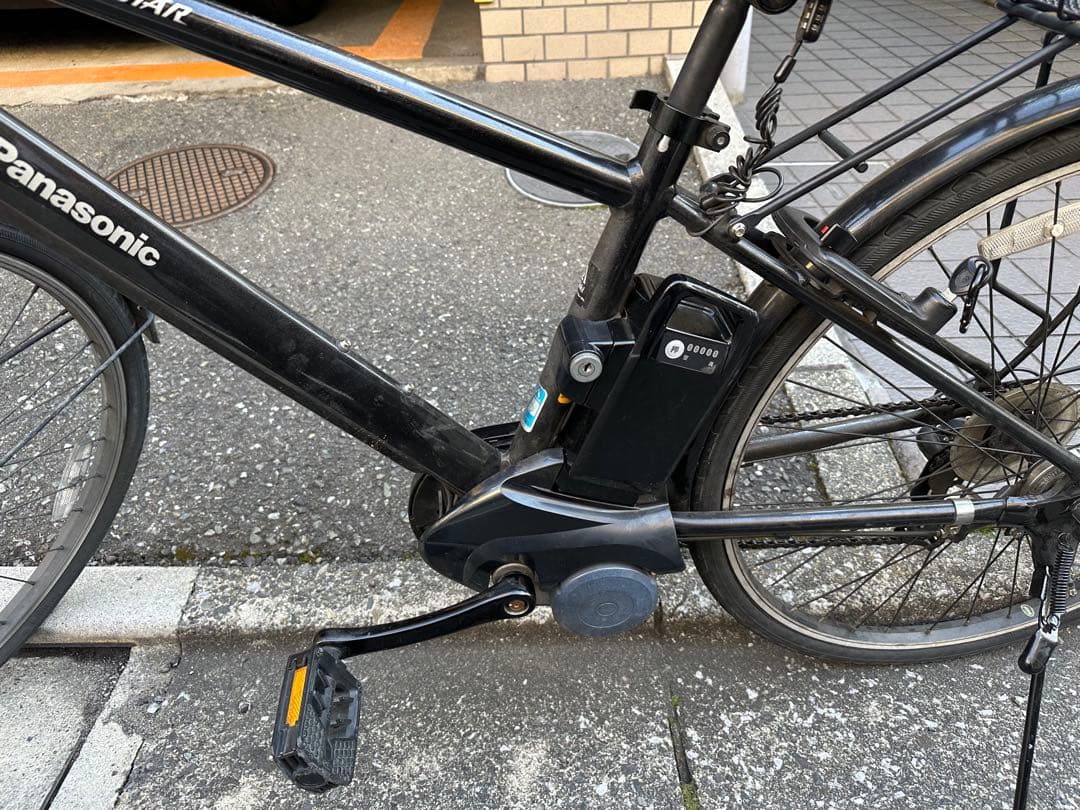Panasonic ベロスター電動アシスト自転車 黒　引き取り希望　新宿区