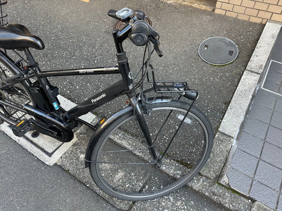 Panasonic ベロスター電動アシスト自転車 黒　引き取り希望　新宿区