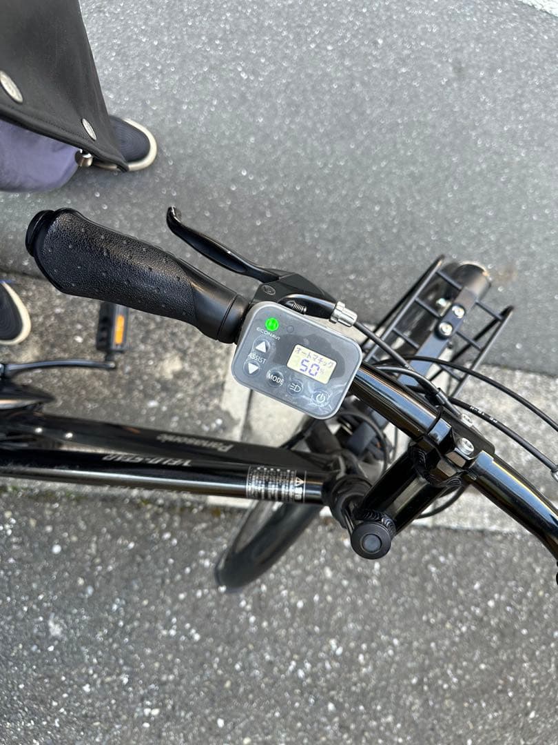 Panasonic ベロスター電動アシスト自転車 黒　引き取り希望　新宿区