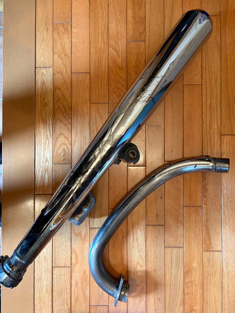 SR4003型 純正マフラー 排気漏れなし サイレンサーエキパイセット