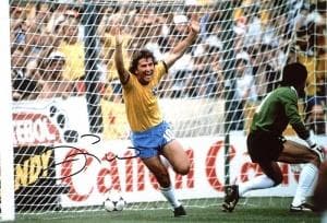 ジーコ　　 ブラジル代表 直筆サイン入りフォト