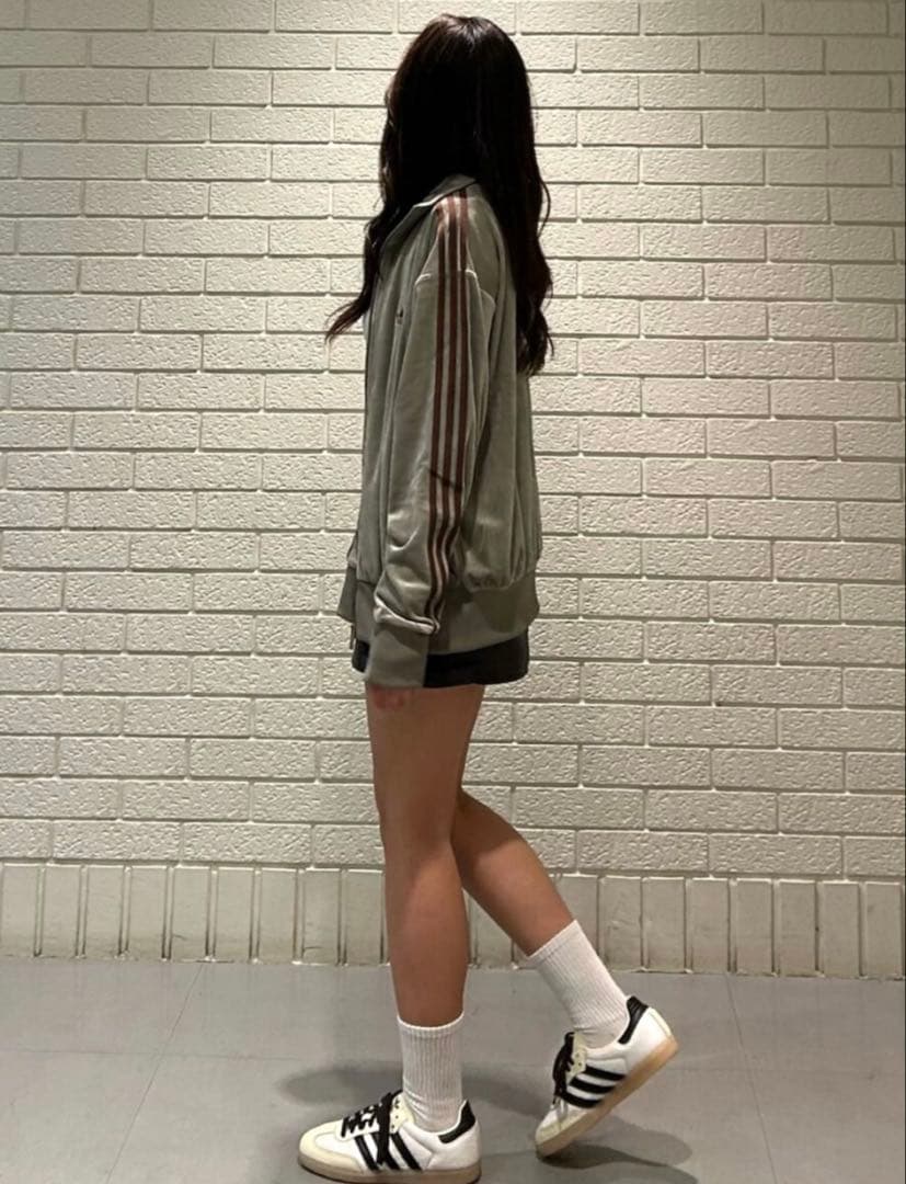 2XL adidas × ジャーナルスタンダード ベロア トラックトップ