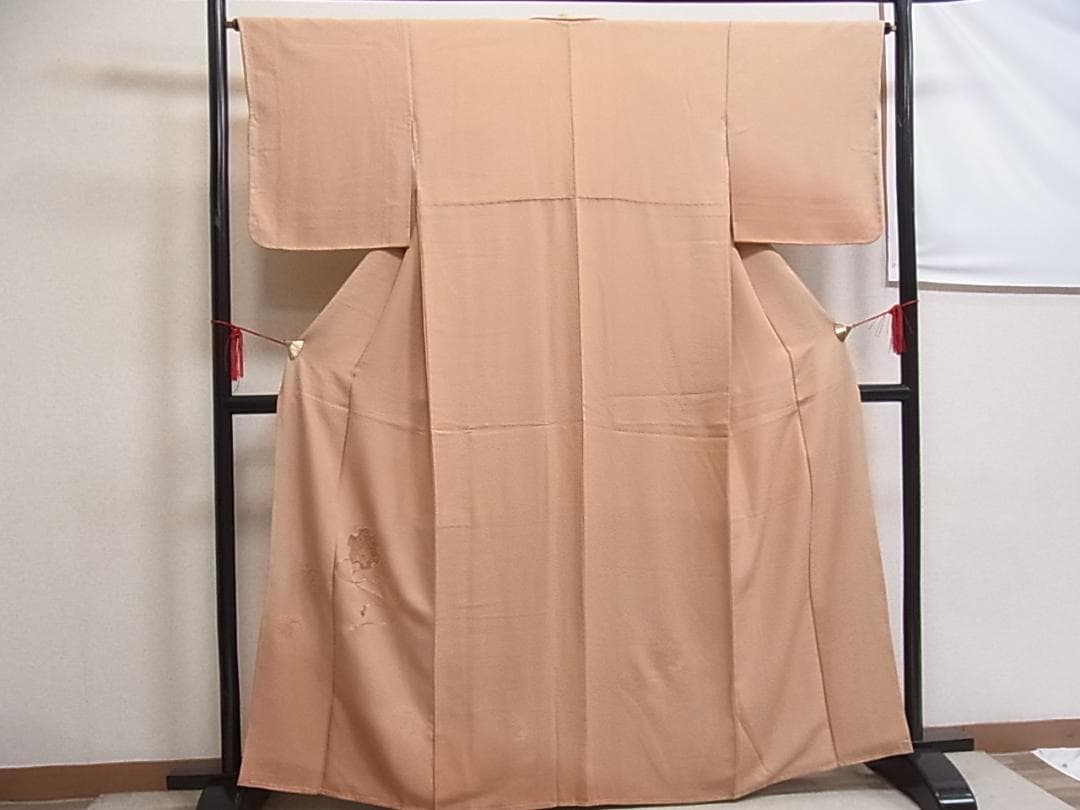 ♦︎きもの結♦︎未使用　中国三大刺繍　汕頭・総刺繍　訪問着　暈し染　正絹♦︎sa102