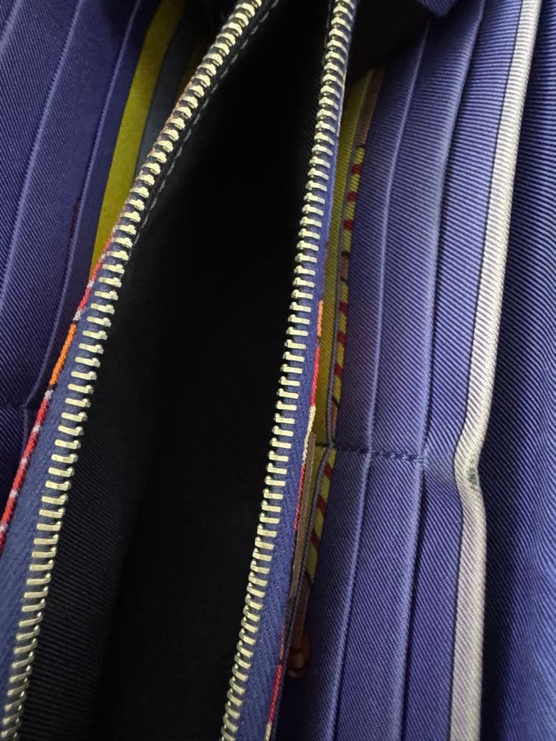 HERMES エルメス　シルクイン　長財布　エトゥープ
