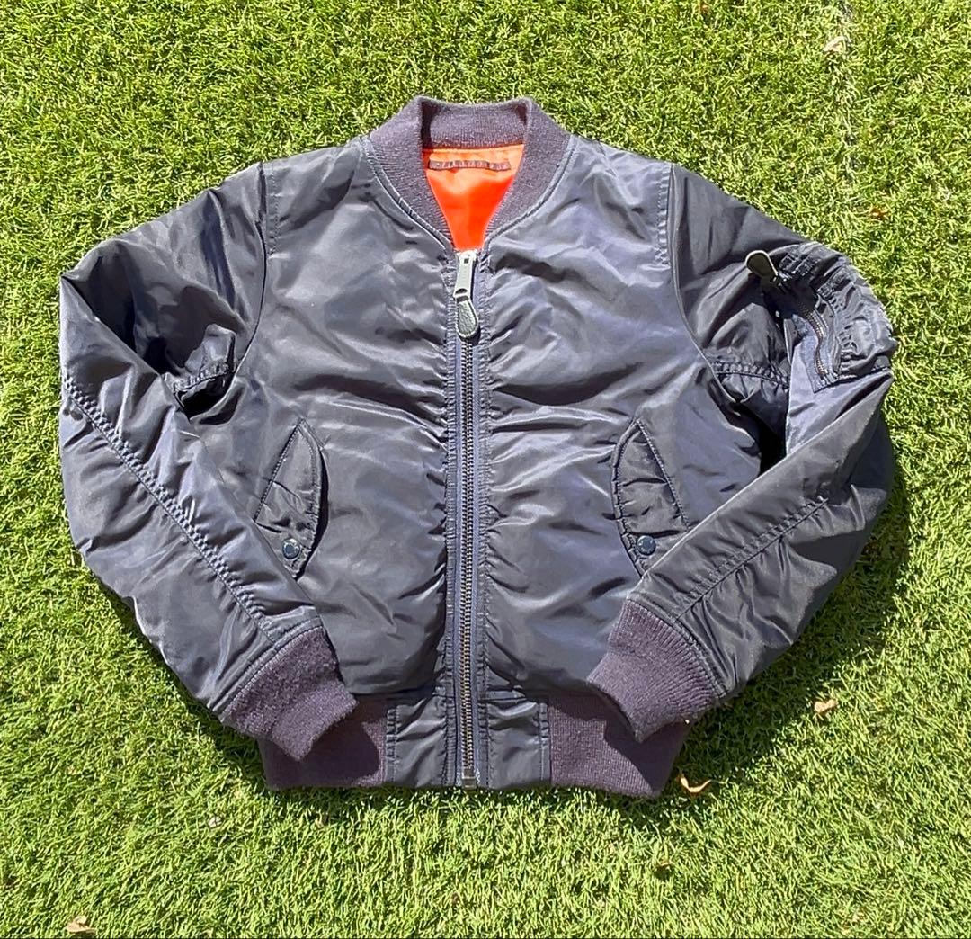 ARVIREXアビレックス MA-1ジャケット フライトジャケット ネイビー