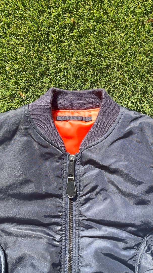 ARVIREXアビレックス MA-1ジャケット フライトジャケット ネイビー