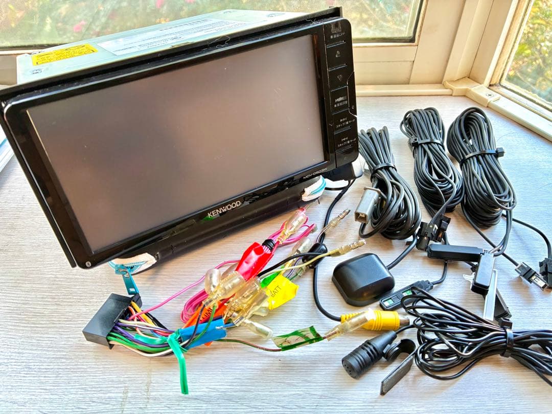 動作確認済　ケンウッド MDV-D503W（200mm幅）地図データ2018年版