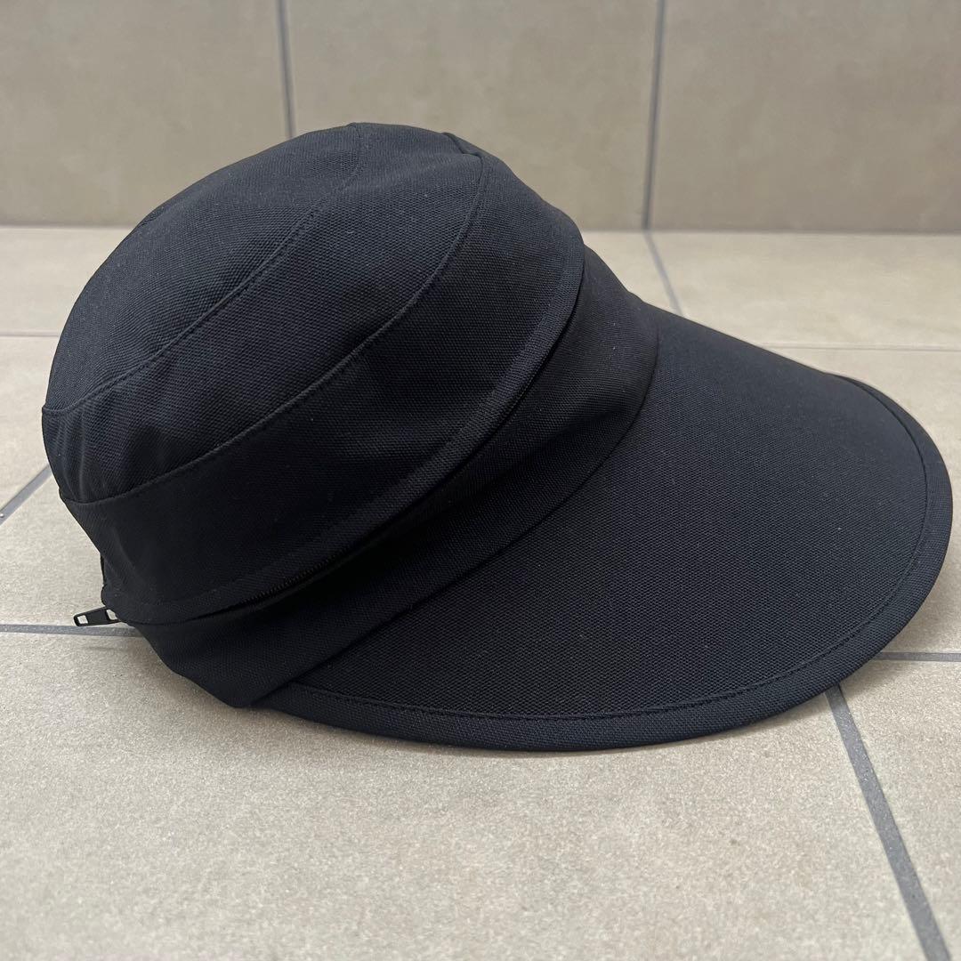 LANVIN SPORT ランバンスポール　2way 帽子　ゴルフ　キャップ　黒