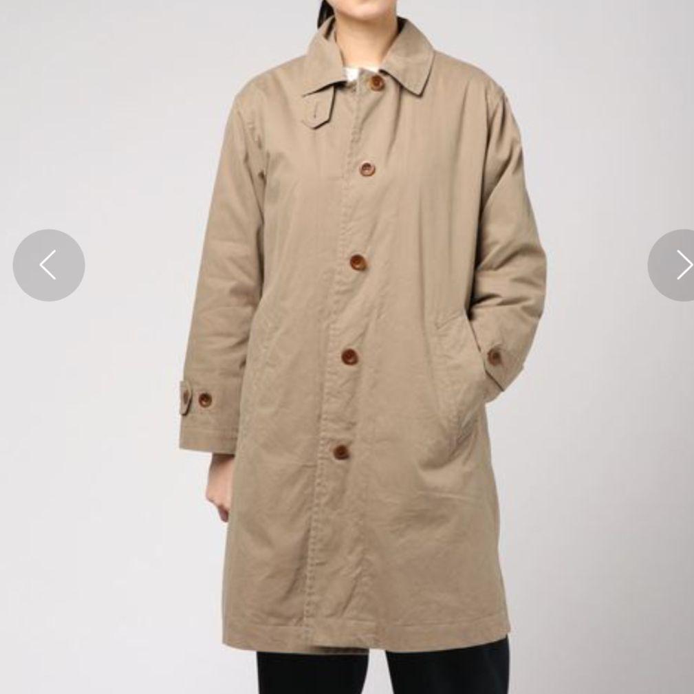 ミモミモザ様MHL. ダウンライナー付きステンカラーコート　マーガレットハウエル