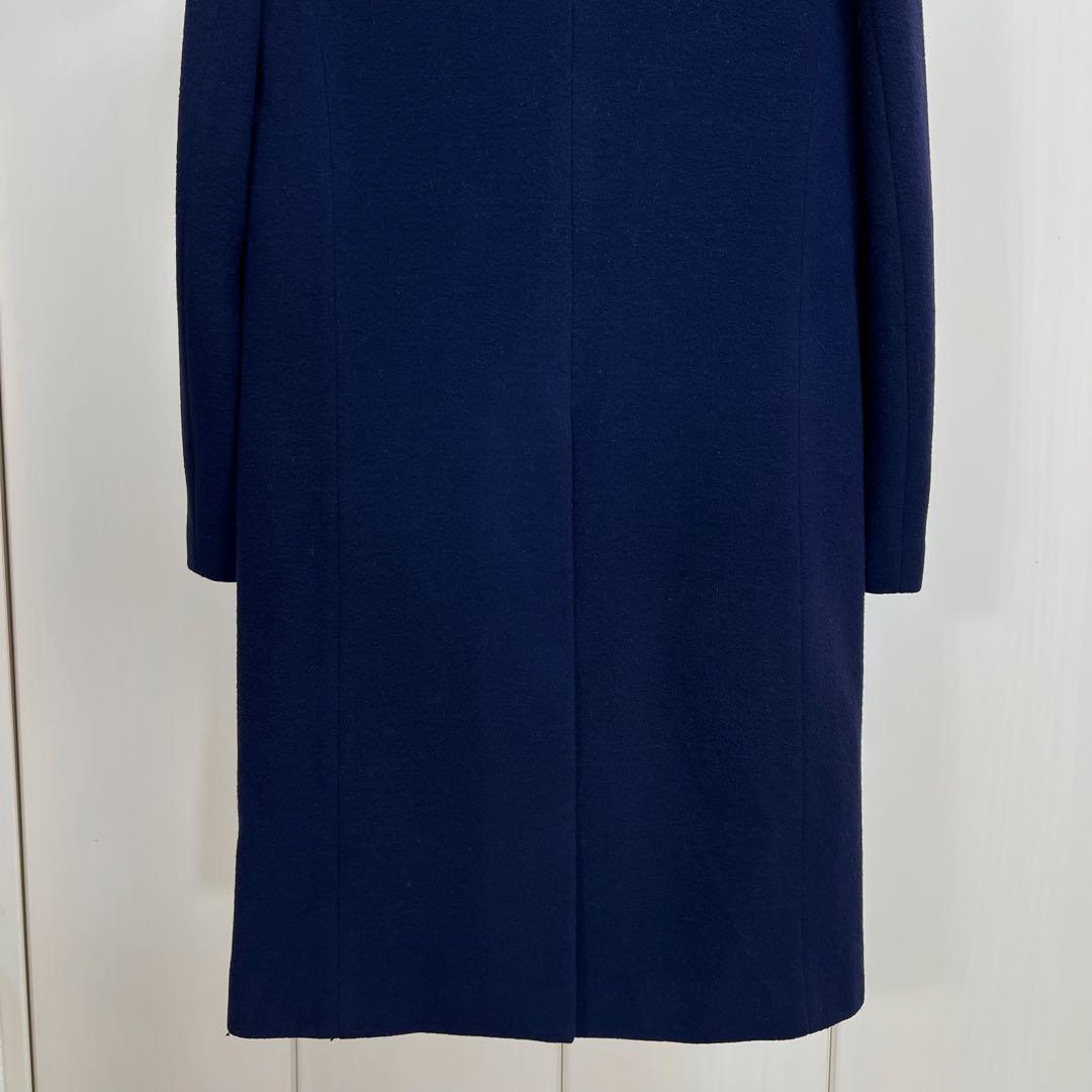JEAN COLONNA ロングコート ネイビー 44 イタリア製