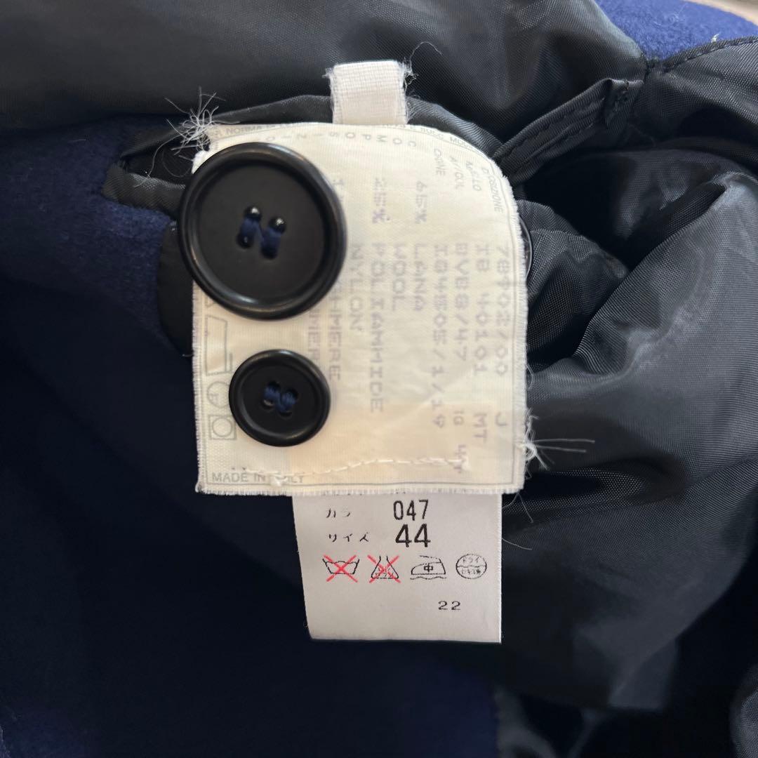JEAN COLONNA ロングコート ネイビー 44 イタリア製