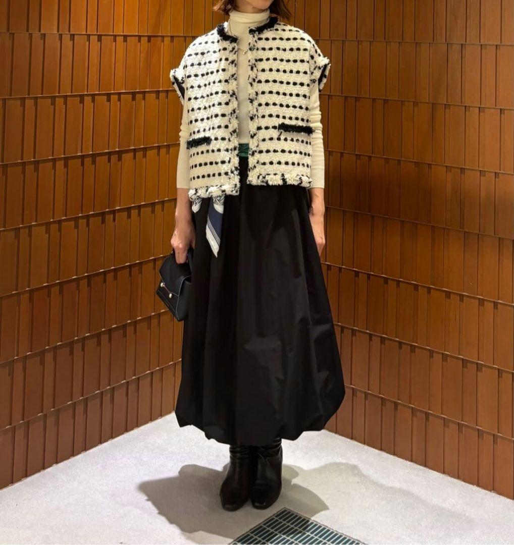 25AW ツイード ジレ