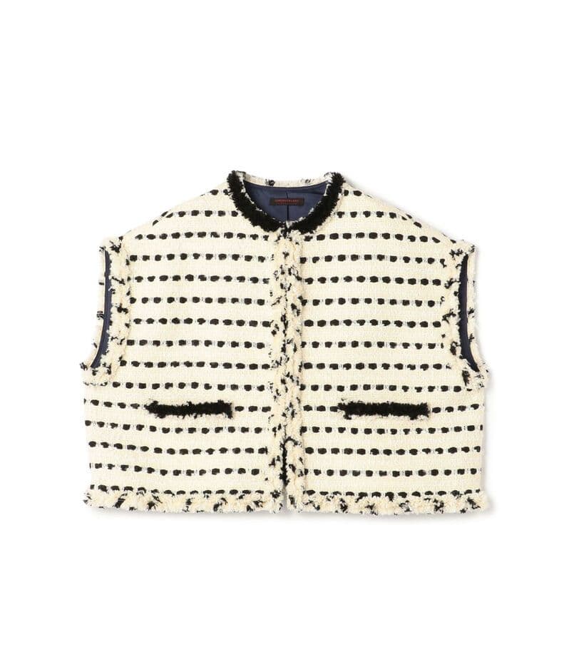 25AW ツイード ジレ