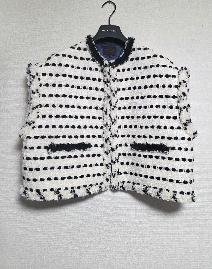 25AW ツイード ジレ