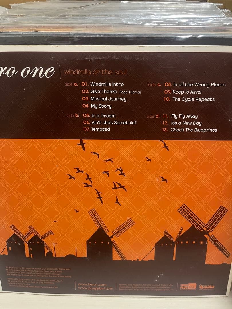 kero one windmills of the soul レコード