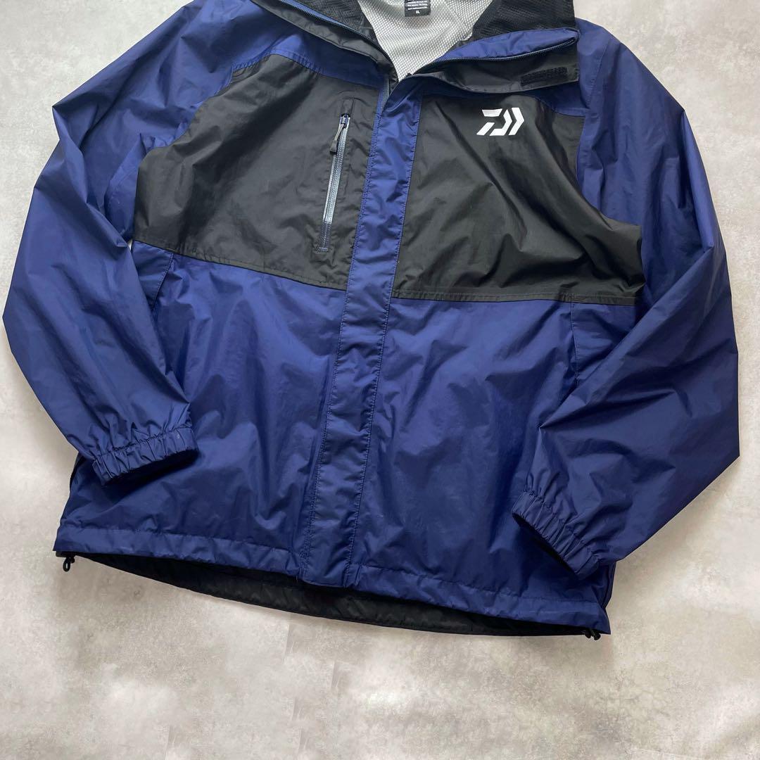 美品✨DAIWA レインマックス ウィンタースーツ 黒青 XLサイズ
