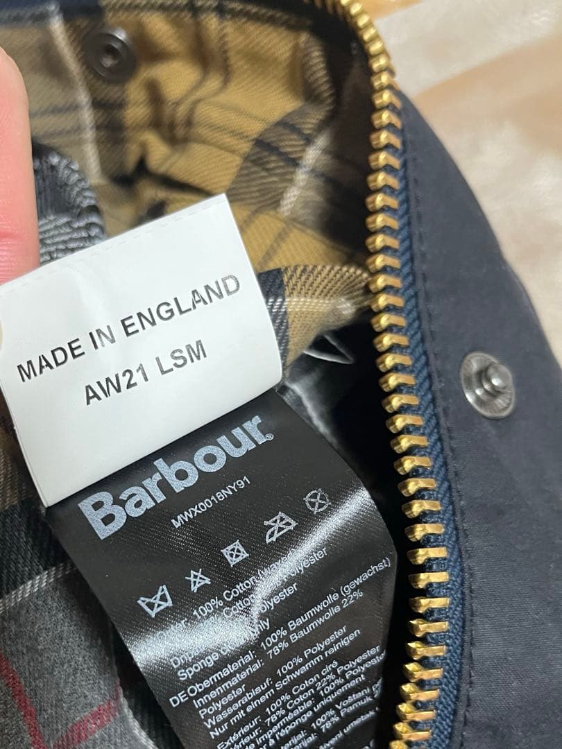BARBOUR bedale 34 ネイビー 新品未使用品