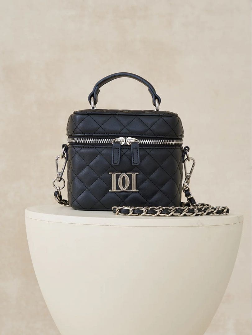 Darich 【シルバーパーツ】キルティングスクエアミニバッグ