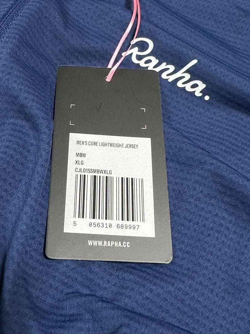 【新品未使用】Rapha サイクルジャージ ネイビー X-LARGE