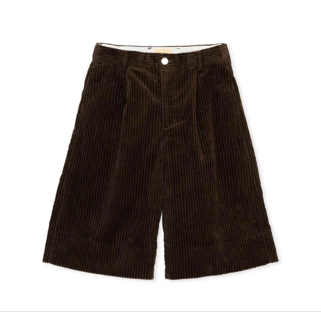 パンツ the shishikui CORDUROY S / D.BROWN L