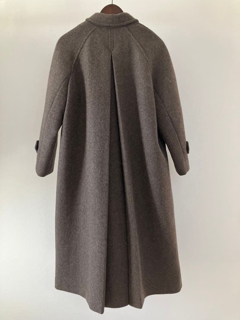 NOTHING WRITTEN（ナッシングリトゥン）ウールコート ブラウン