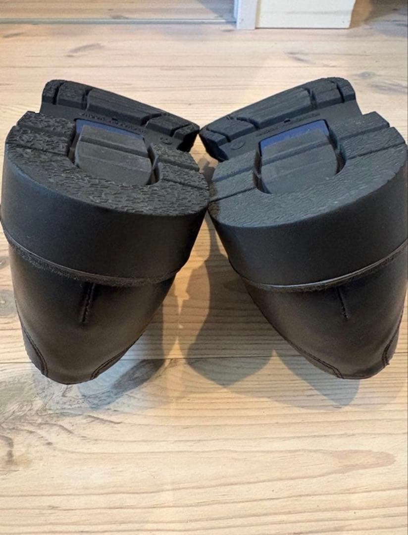 試し履きのみKLEMAN ブラックレザーシューズ28cm