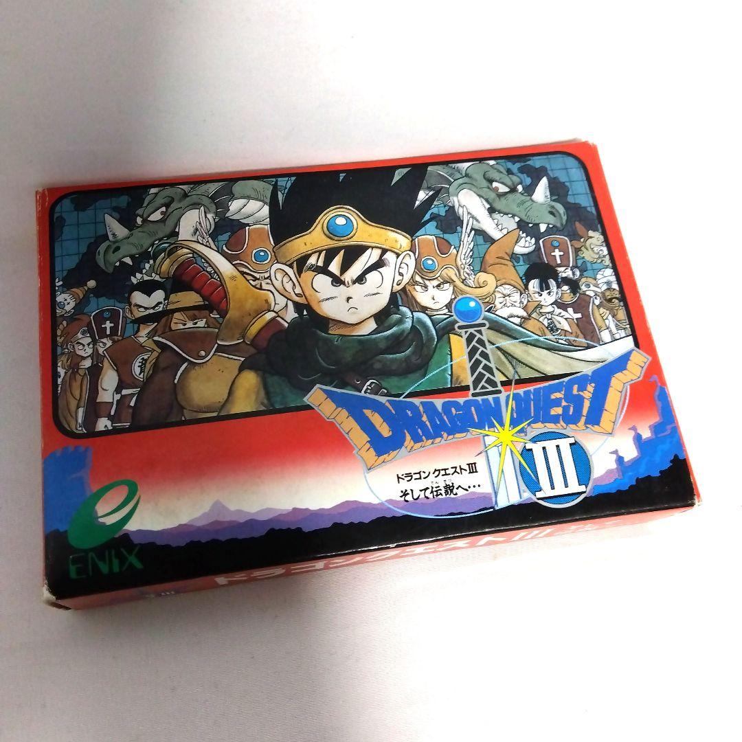 新品未使用★ファミコンカセット ドラゴンクエストIII そして伝説へ…