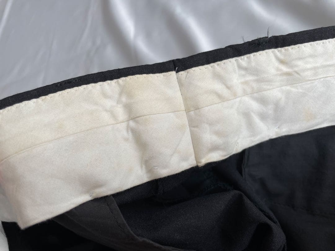 GIORGIO ARMANI 黒タグ 90s ヴィンテージ 高級タックスラックス