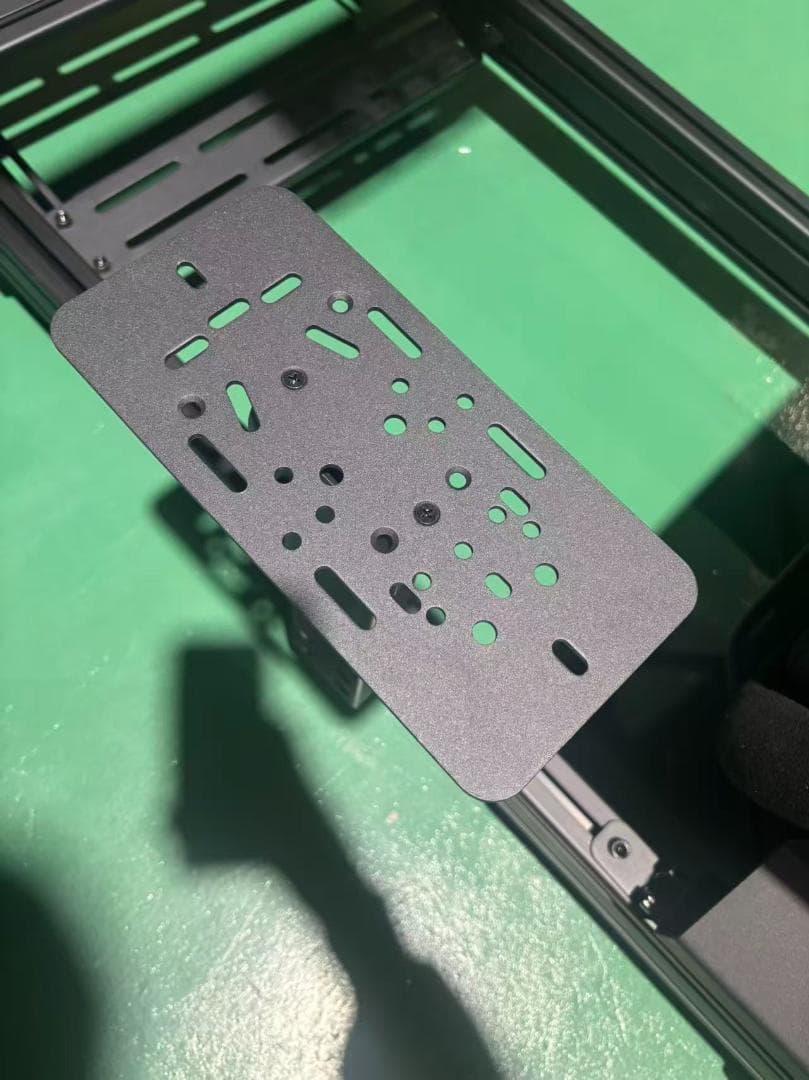 M*.様 組立品 シムレーシングコックピット シート シフター台 安定足付き 送