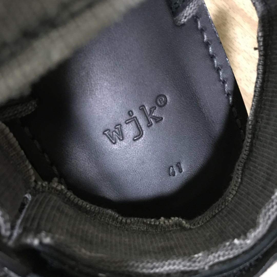 W169 wjk ストラップサンダル 41 ライトグレー vibram レザー