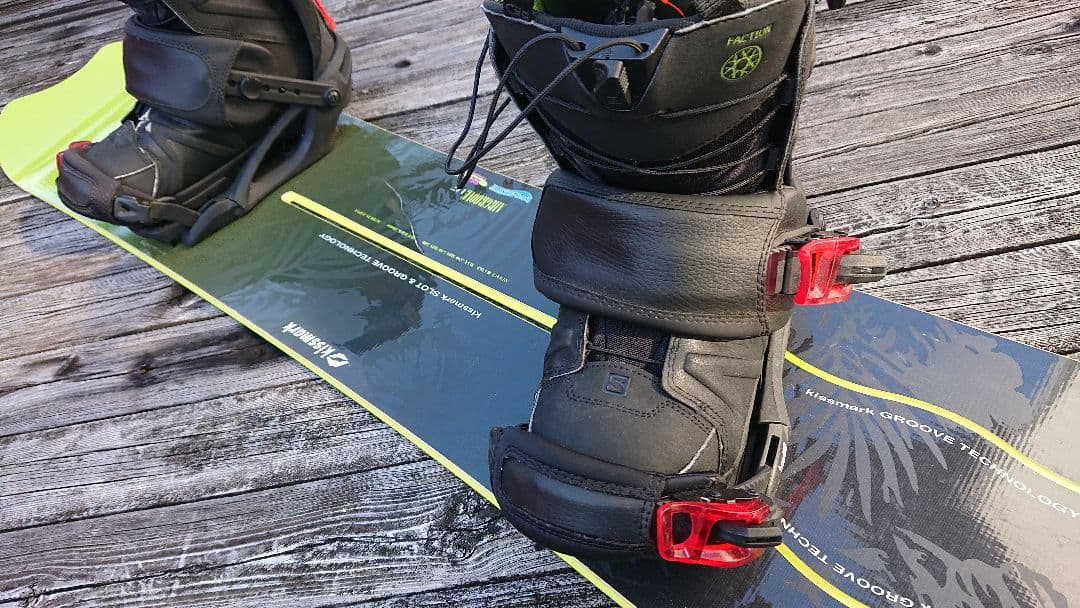 スノーボード3点セット キスマーク KISSMARK 147 ブーツ 25.5