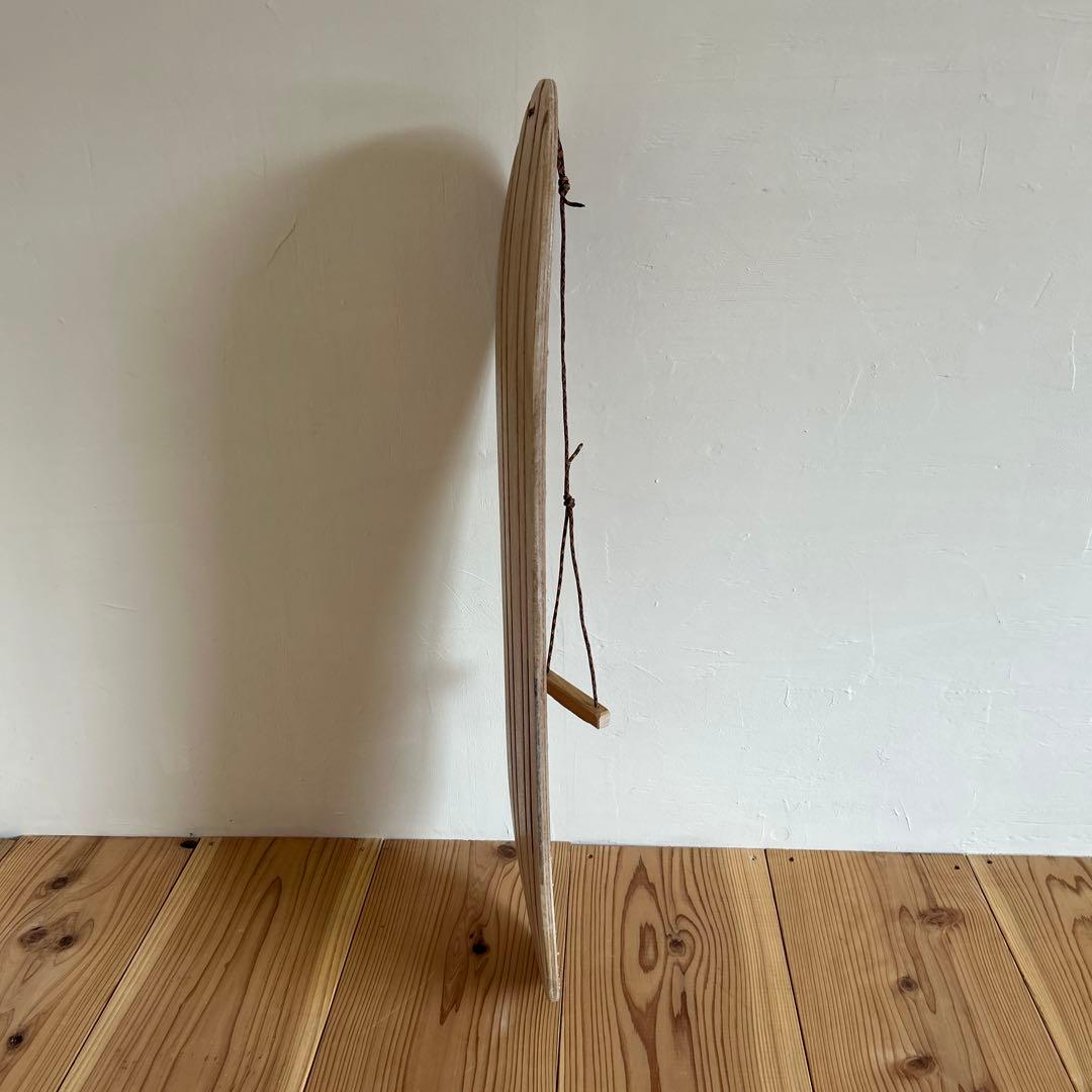 自作の雪板(スノートイ)890mm