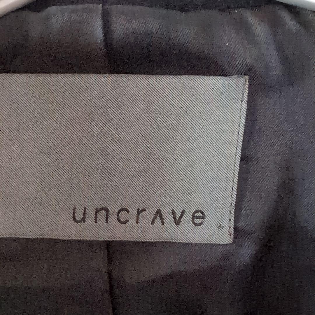 uncrave アンクレイヴ 撥水プルーフメルトン ビッグカラーコート