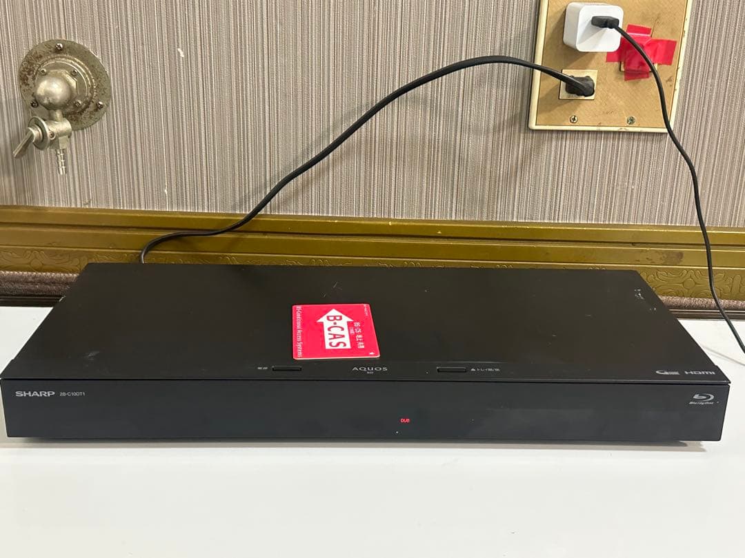 SHARP 2B-C10DT1ブラック ブルーレイレコーダー2021
