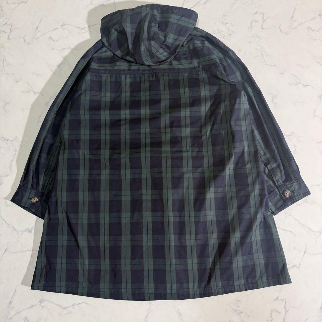 美品　24年　Leilian ライナー付きフーデットコート