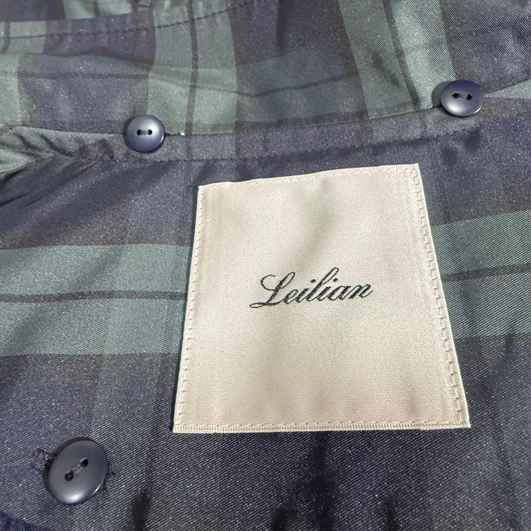 美品　24年　Leilian ライナー付きフーデットコート