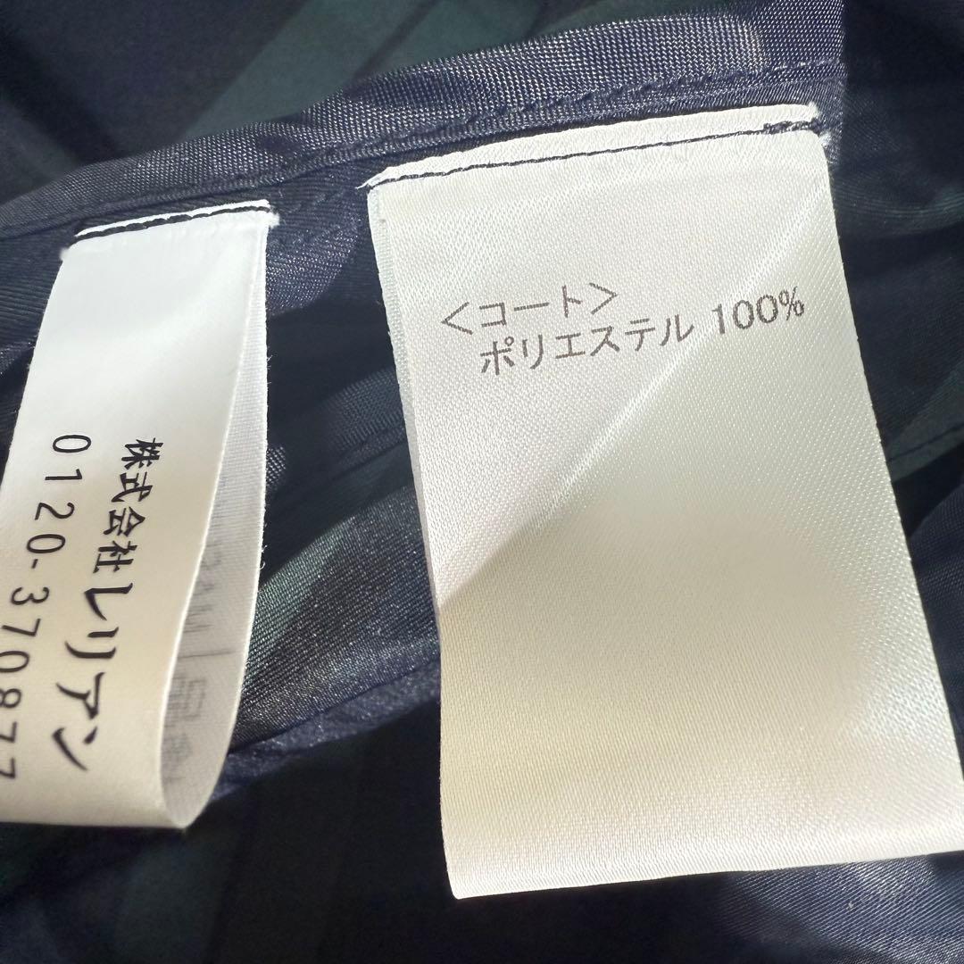 美品　24年　Leilian ライナー付きフーデットコート