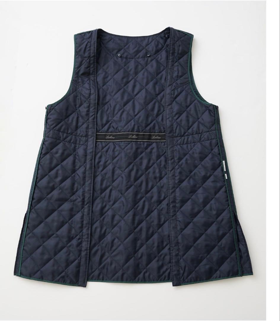 美品　24年　Leilian ライナー付きフーデットコート