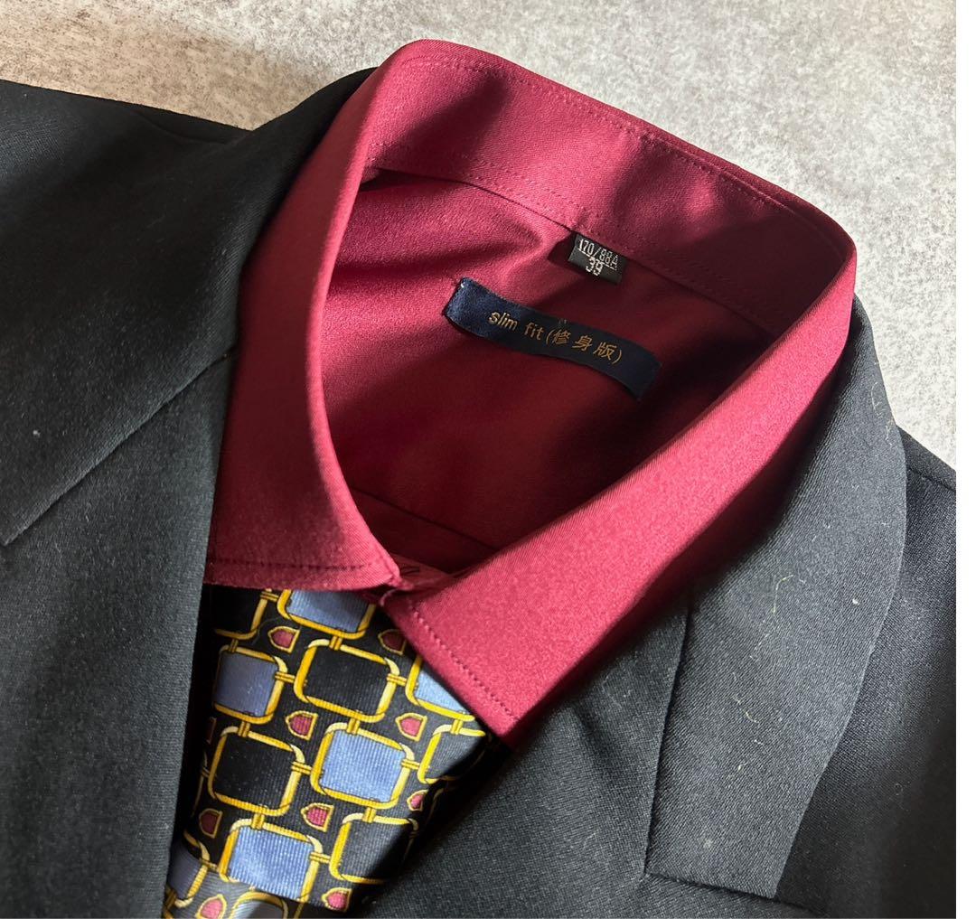 90s vintage レトロセットアップ スーツ ピンズ No.81