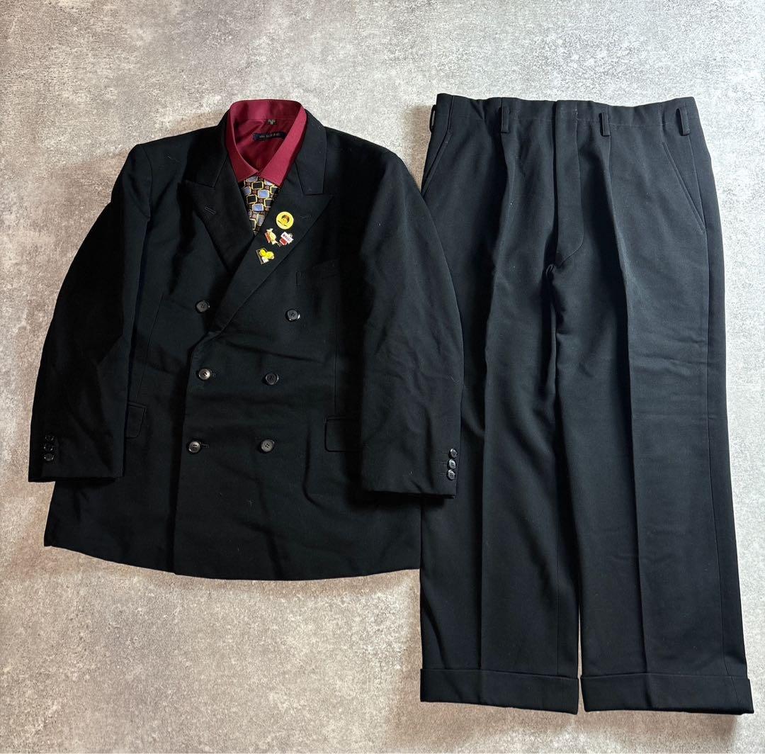 90s vintage レトロセットアップ スーツ ピンズ No.81