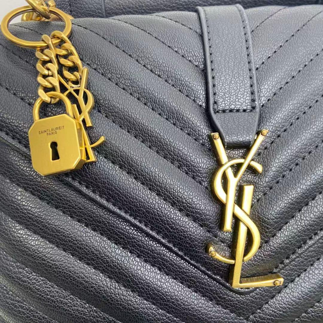 Saint Laurent ブラック ショルダーバッグ