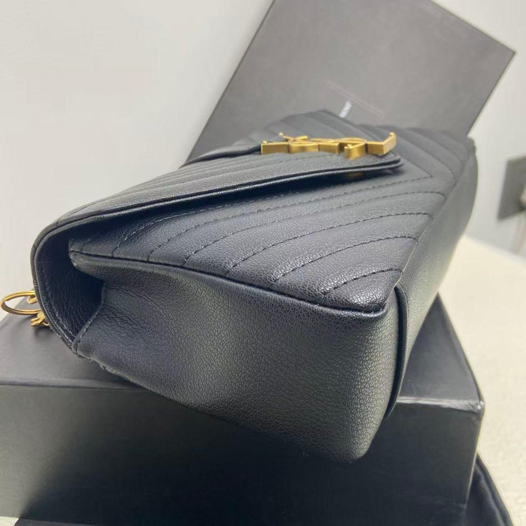 Saint Laurent ブラック ショルダーバッグ