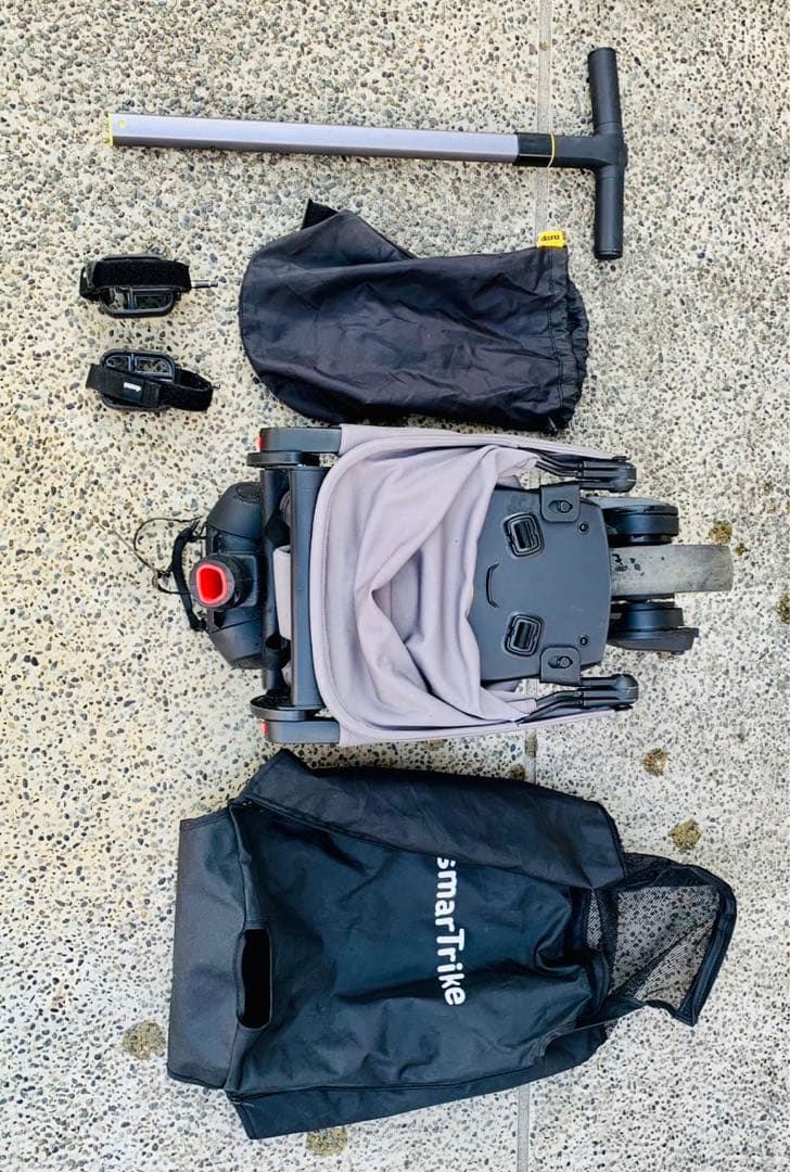 Doona Liki Trike S3フォレストグレイ折りたたみ三輪車✨