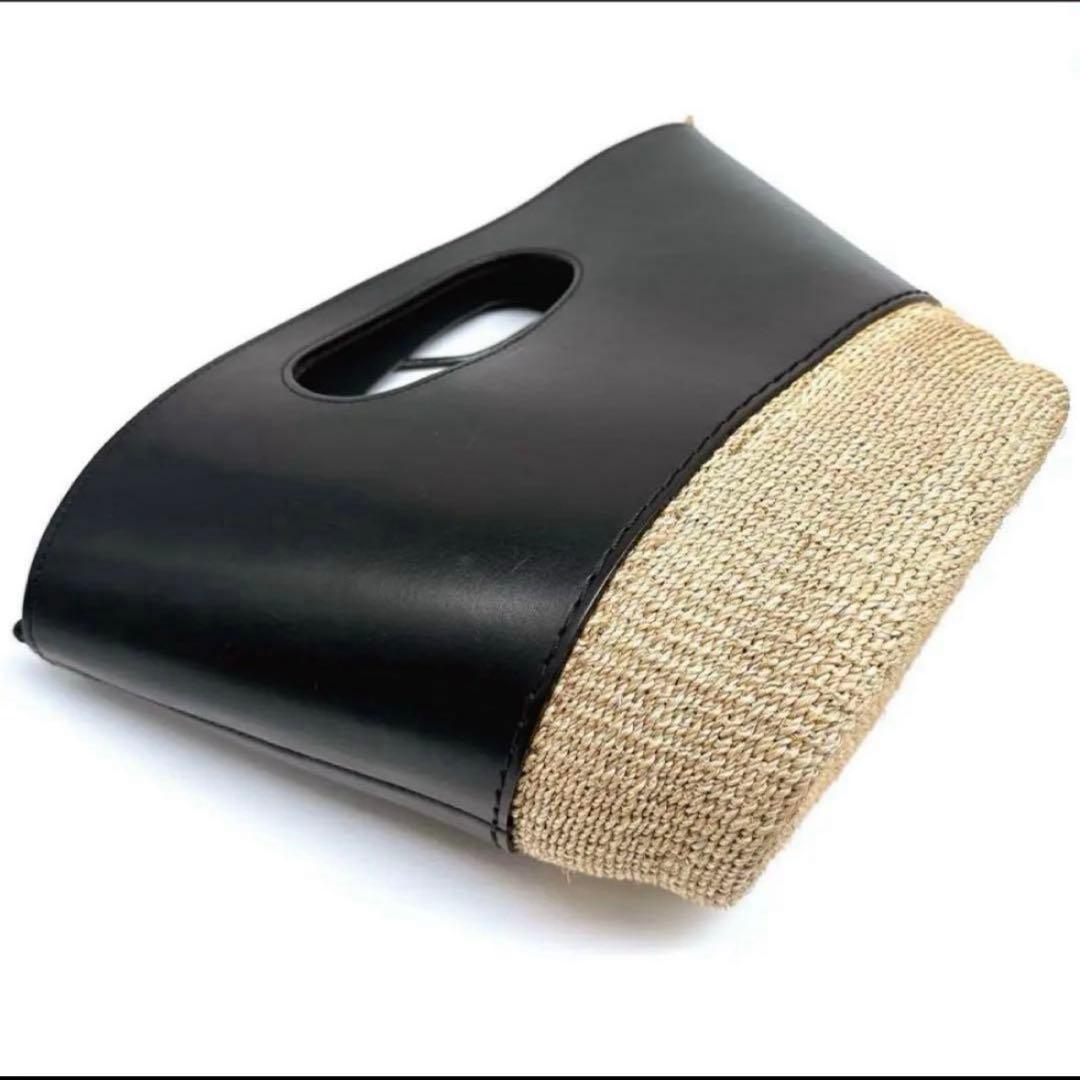 WEB限定 ヴィオラドーロ レザーコンビ カゴバッグ 2way