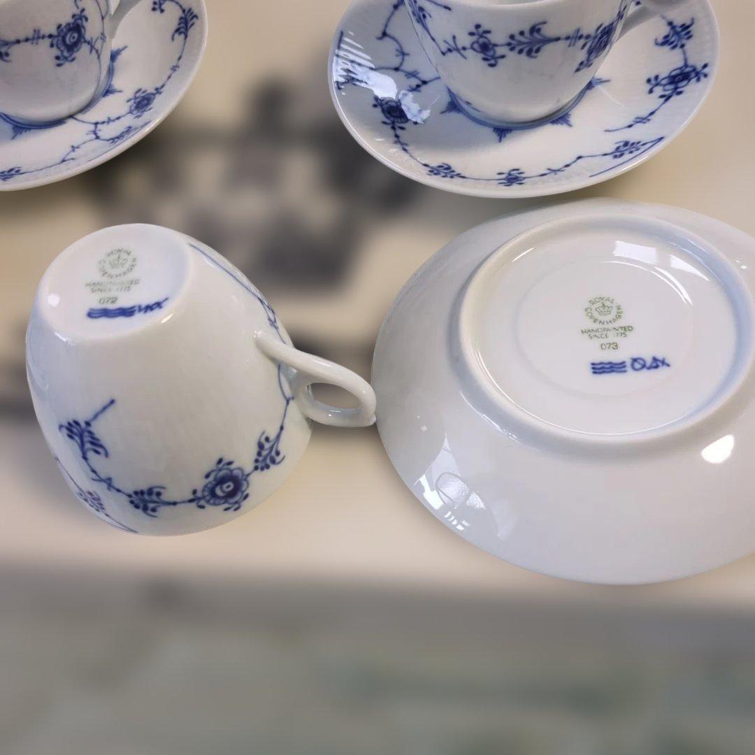 ★ロイヤルコペンハーゲン　カップ＆ソーサー5客セット★未使用★自宅保管品