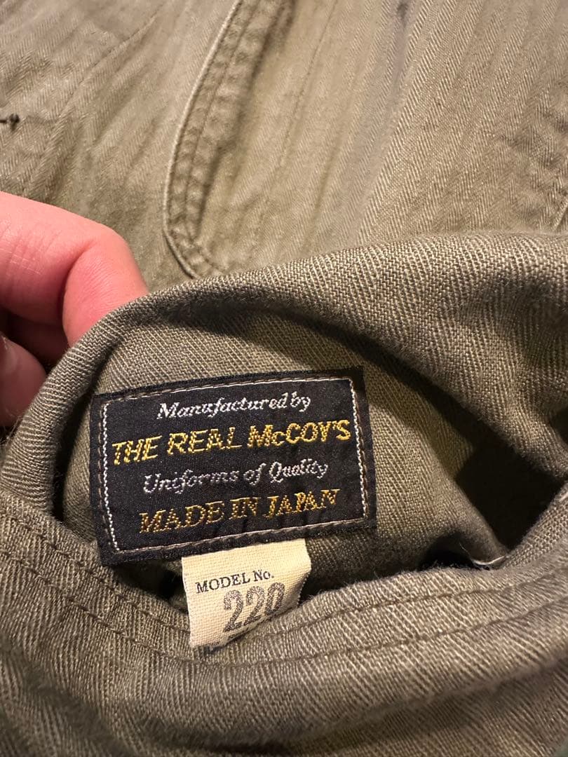 REAL McCOY'Sリアルマッコイズ　N-3ジャケット