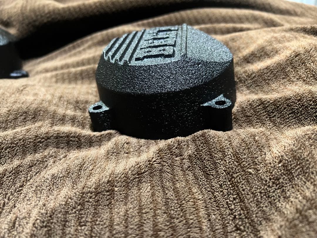 ZRX400 BEET ポイントカバー、ジェネレーターカバー　結晶塗装黒