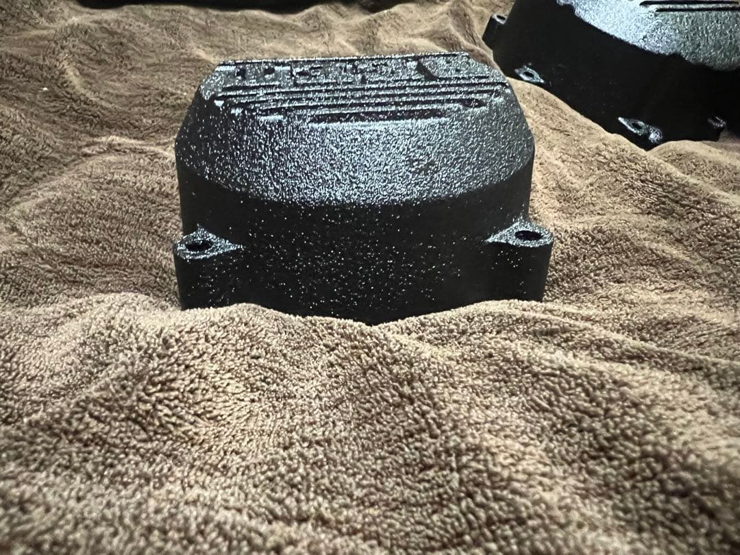 ZRX400 BEET ポイントカバー、ジェネレーターカバー　結晶塗装黒